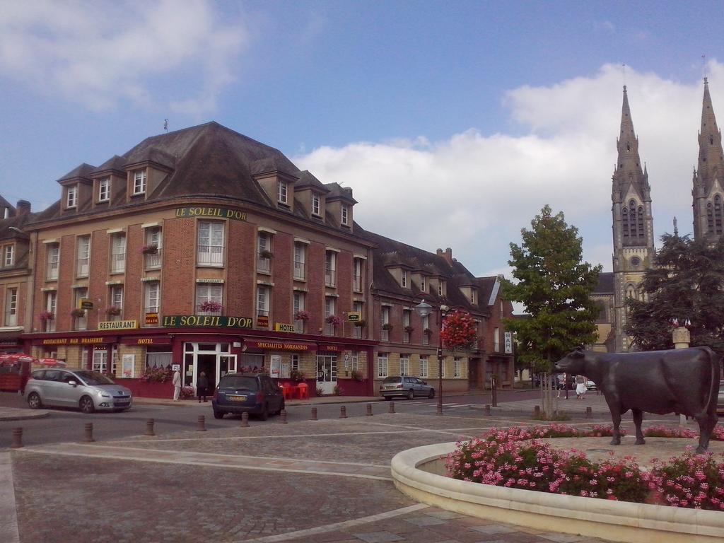 Le Soleil D'Or Hotell Vimoutiers Rum bild